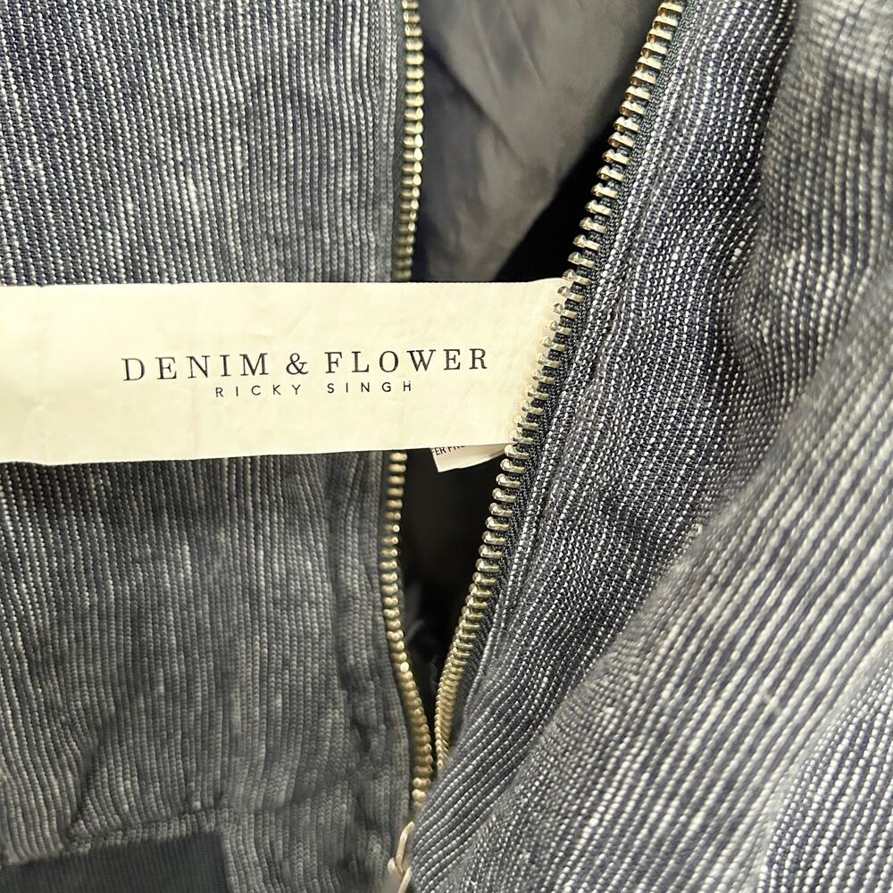 DENIM & FLOWER Ricky Singh Men's Lightweight Jacket - Picture 3 of 6